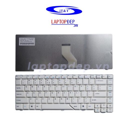 Bàn phím Acer 4710 4710G 4720 4720G trắng