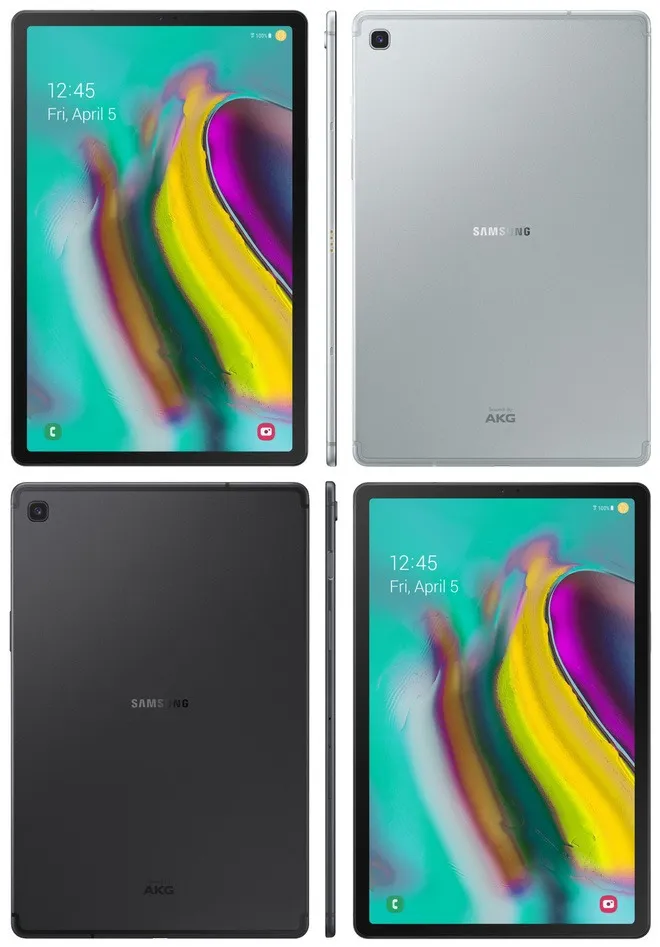 Galaxy Tab S5e mặt trước mặt sau