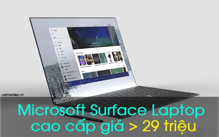 Microsoft Surface Laptop cao cấp giá srcset=