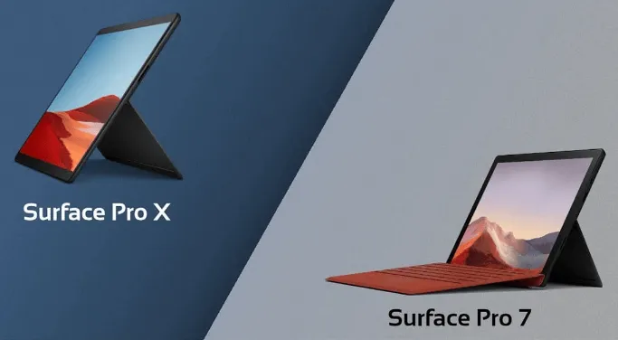 Surface Pro 7 và Microsoft Pro X