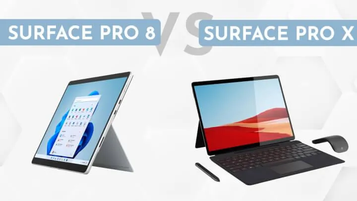 Surface Pro 8 có gì khác so với Surface Pro X