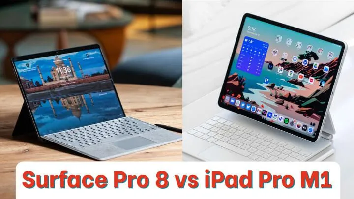 Surface Pro 8 vs iPad Pro M1 12.9 inch - Hiệu năng