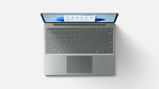 Surface laptop Go 2 màu bạc